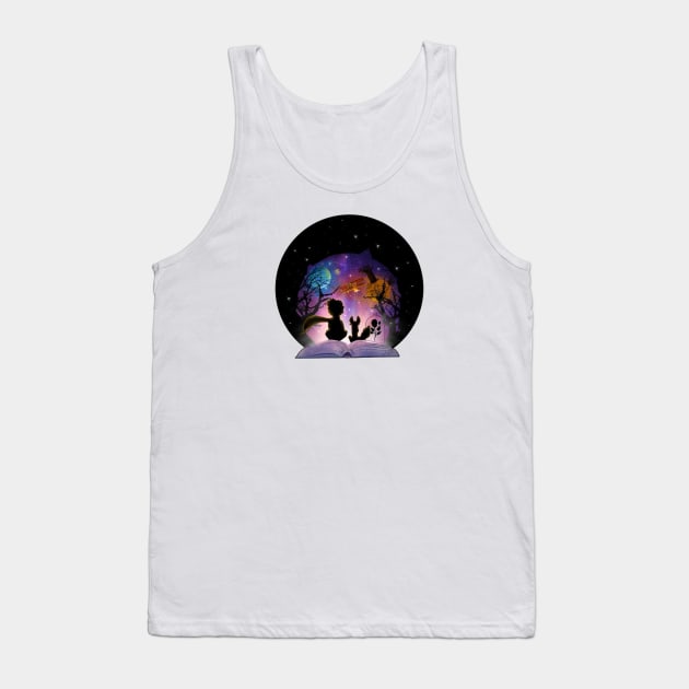 wild about reading Tank Top by brendaadejesus